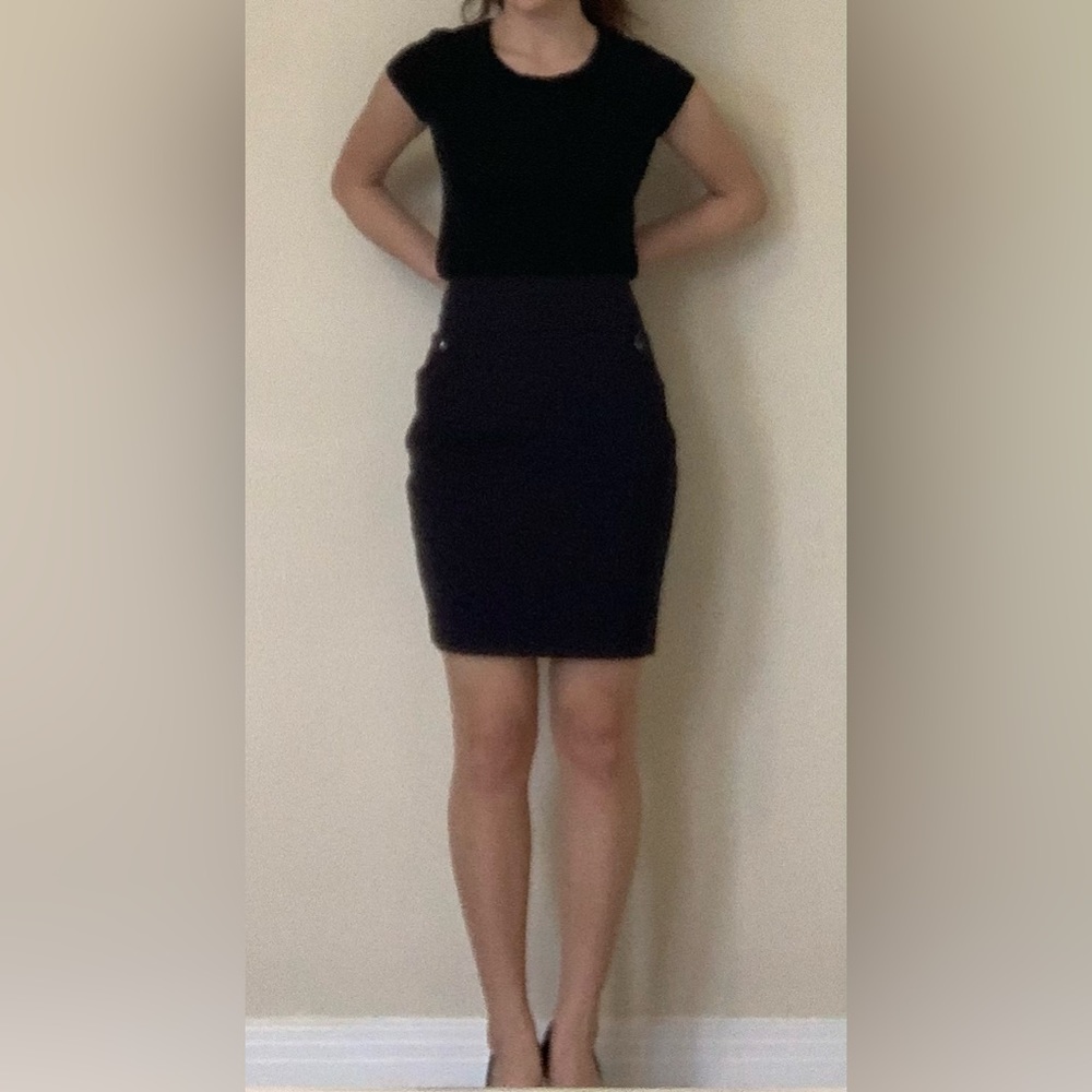 Atelier Gardeur Navy Skirt - Picture 3 of 8